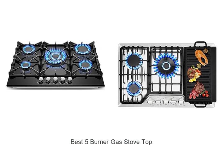 Top 12 Best 5 Burner Gas Stove Top Deals You Can’t Miss!