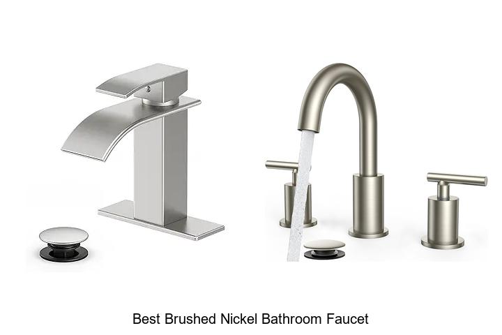 Top 12 Best Brushed Nickel Bathroom Faucet Deals You Need!