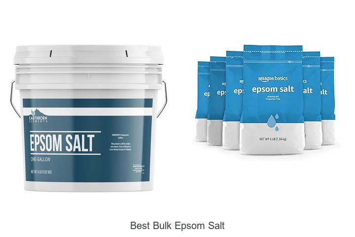 Top 12 Best Bulk Epsom Salt Deals You Can’t Miss!
