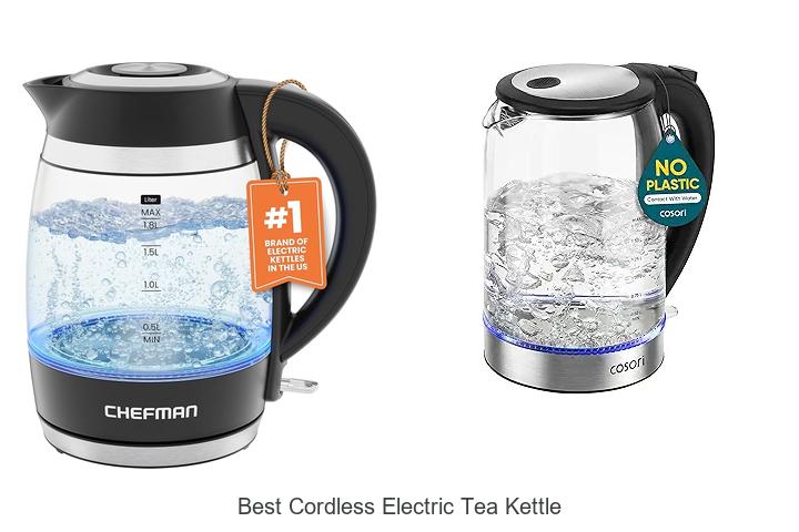 Top 12 Best Cordless Electric Tea Kettle That Will Wow You