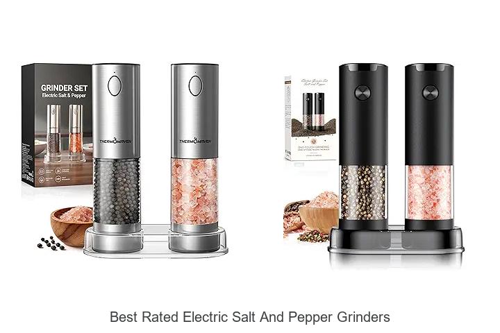 Top 12 Best Rated Electric Salt and Pepper Grinders Revealed!