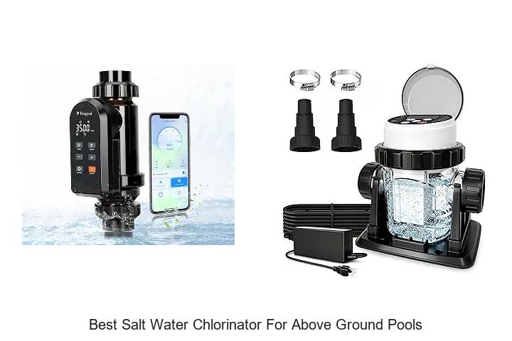 Top 12 Best Salt Water Chlorinator For Above Ground Pools Reveal