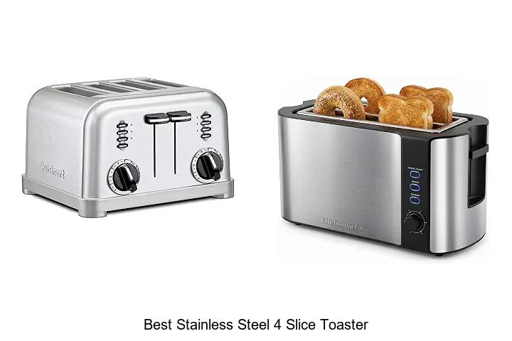 Top 12 Best Stainless Steel 4 Slice Toaster You Need Now