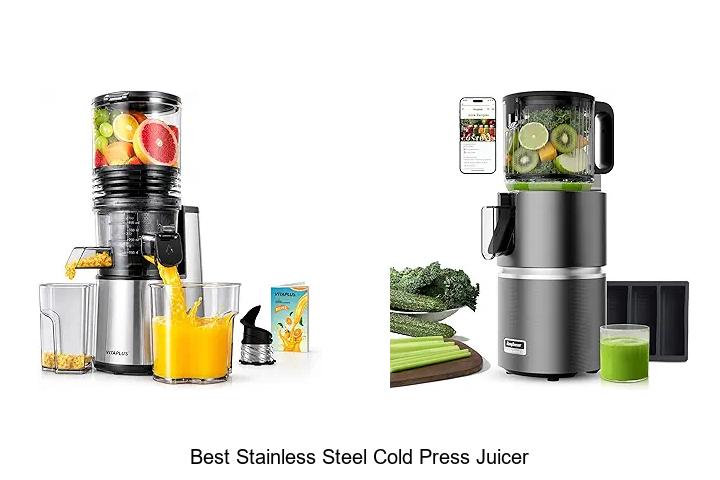 Top 12 Best Stainless Steel Cold Press Juicer You Need Now