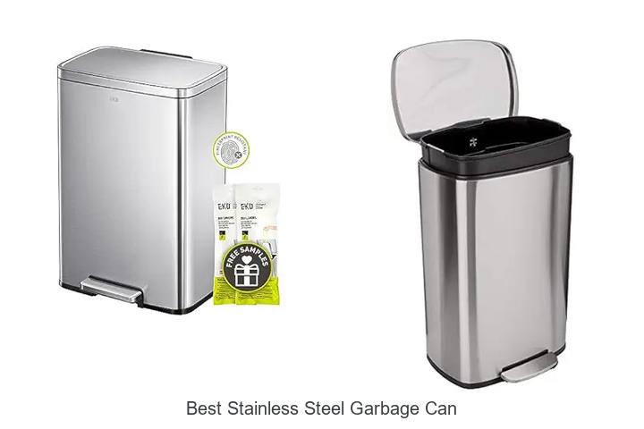 Top 12 Best Stainless Steel Garbage Can You Can’t Miss!
