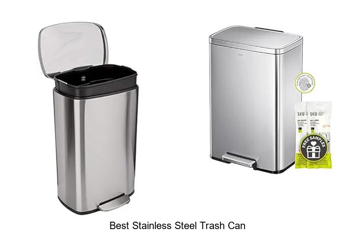 Top 12 Best Stainless Steel Trash Can You Need Today!