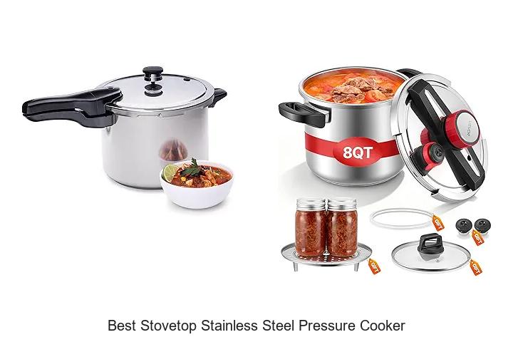 Top 12 Best Stovetop Stainless Steel Pressure Cooker Deals