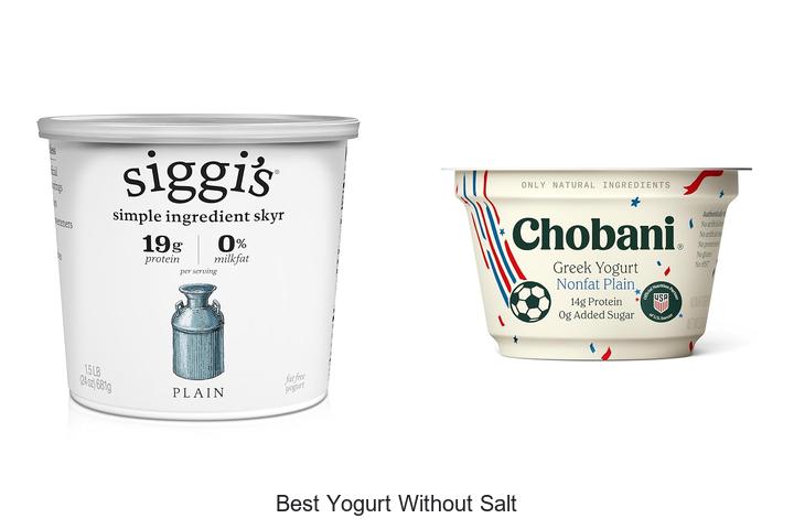 Top 12 Best Yogurt Without Salt You Must Try Today!